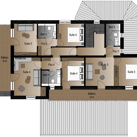 Serviced Luxury Evi, Ski-in Ski-out 卡普伦