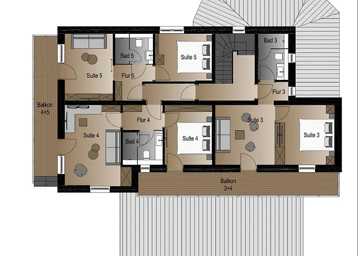 Serviced Luxury Evi, Ski-in Ski-out カプルーン